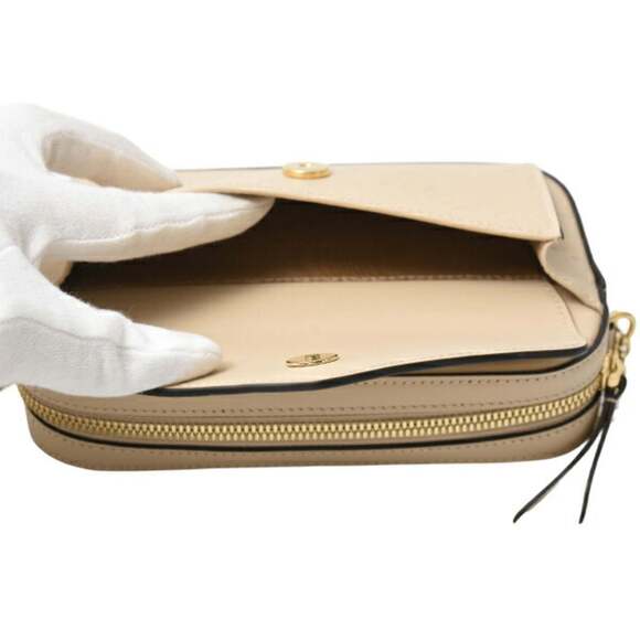 GUCCI Authentic Cream Leather Shoulder Bag - Picture 4 of 10